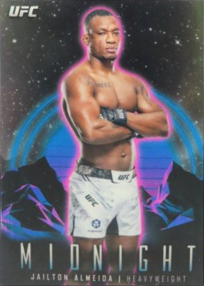 Jailton Almeida 2024 Topps Midnight UFC Base #73 Daybreak