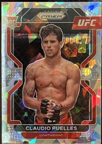 Claudio Puelles 2022 Panini Prizm UFC Base #111 Ice