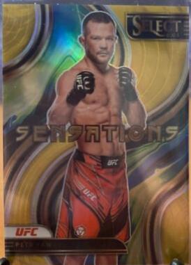 Petr Yan 2023 Panini Select UFC Sensations #25 Gold