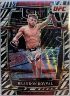 Brandon Royval 2022 Panini Select UFC Concourse #6 Zebra
