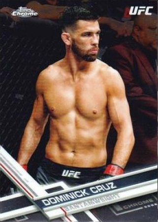 Dominick Cruz 2017 Topps Chrome UFC Base #21 Black
