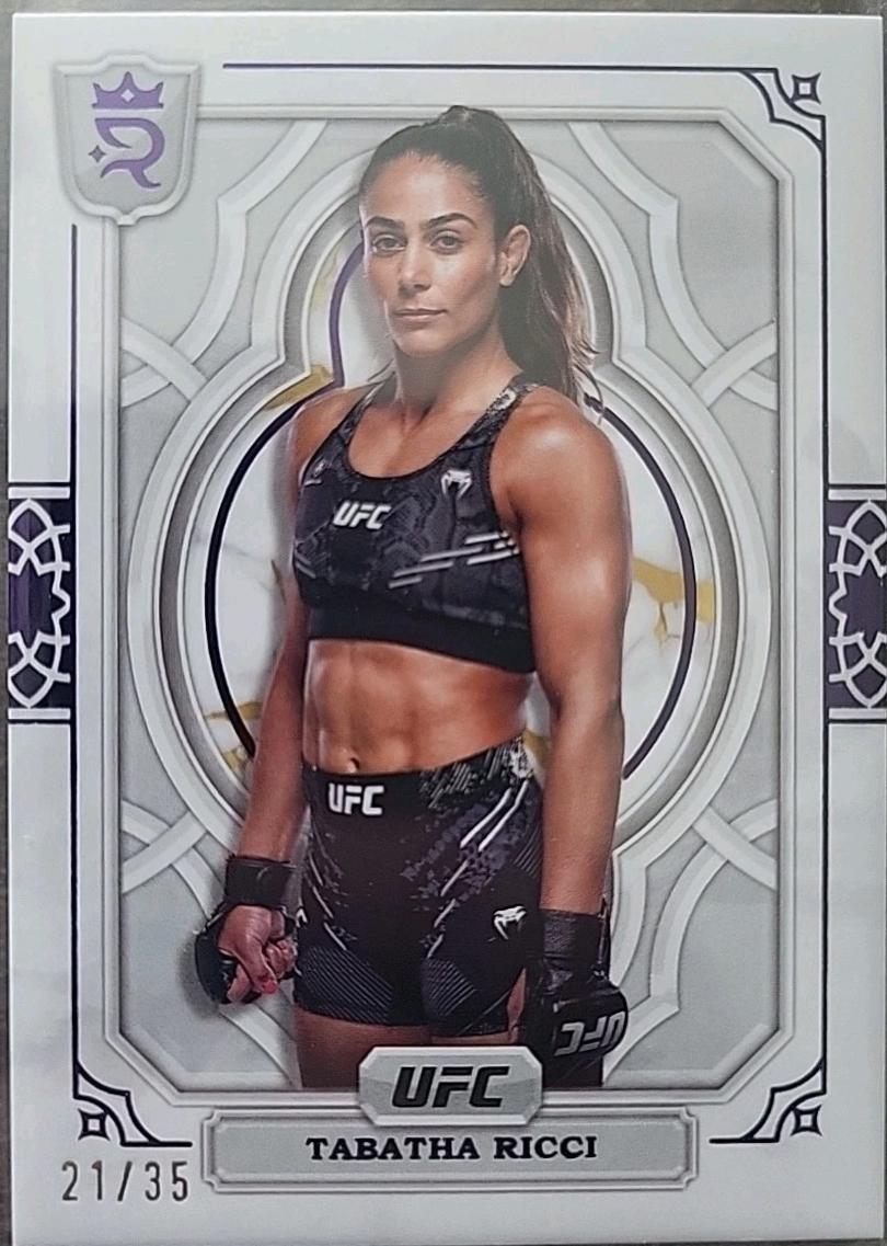 Tabatha Ricci 2024 Topps Royalty UFC Base #67 Purple