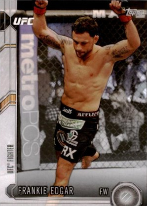Frankie Edgar 2015 Topps UFC Chronicles Base #42 Red