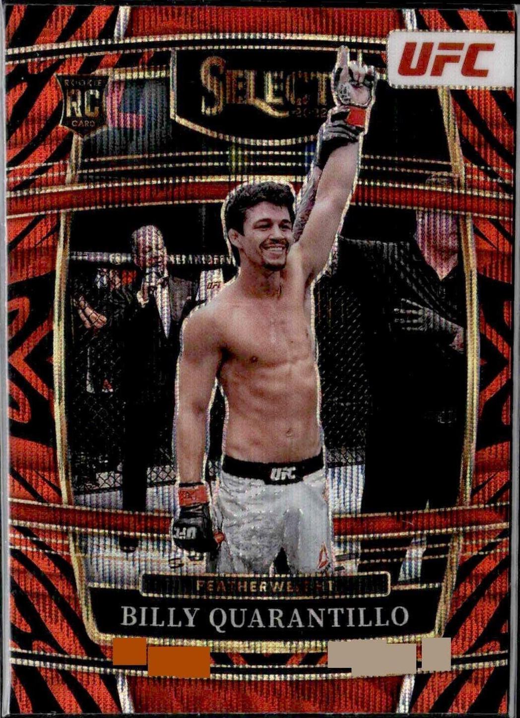 Billy Quarantillo 2022 Panini Select UFC Concourse #13 Tiger
