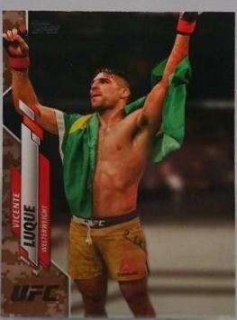 Vicente Luque 2020 Topps UFC Base #23 Camo