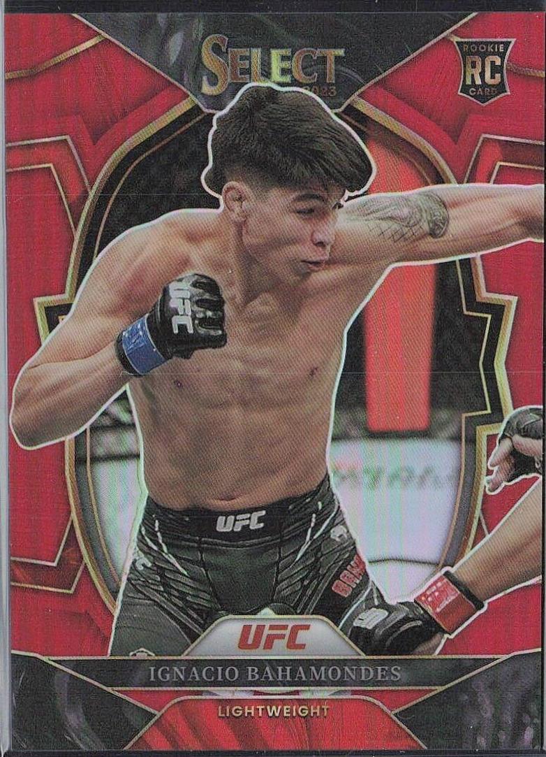 Ignacio Bahamondes 2023 Panini Select UFC Concourse #64 Red