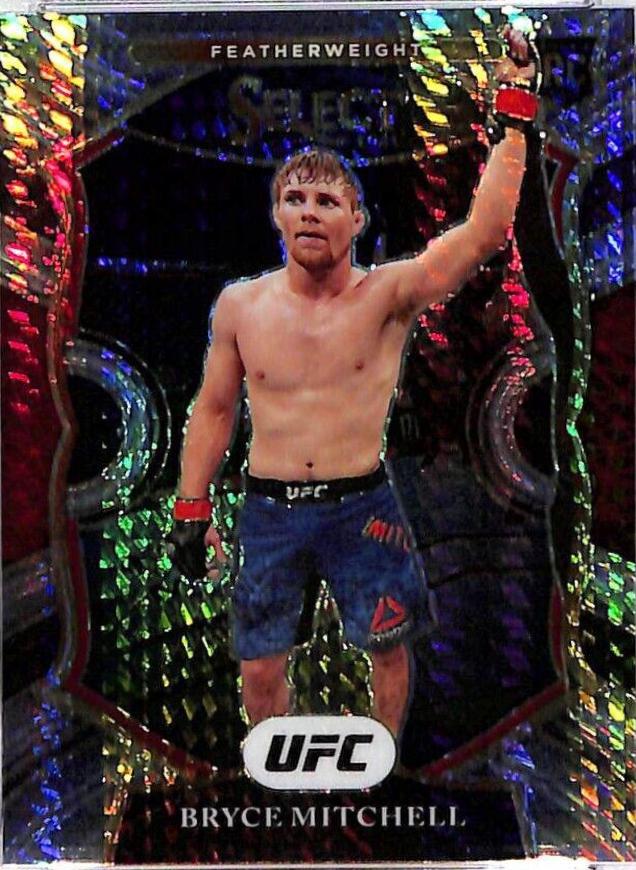 Bryce Mitchell 2021 Panini Select UFC Concourse #81 Lucky Envelopes