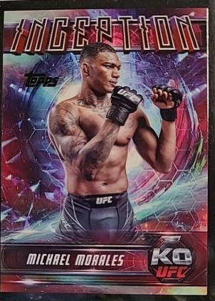 Michael Morales 2025 Topps Knockout UFC Inception #IN-18 Gold