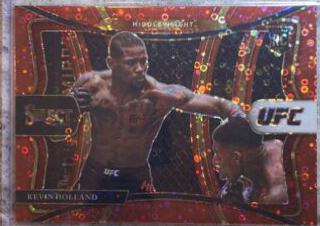 Kevin Holland 2021 Panini Select UFC Premier Level #169 Red Disco