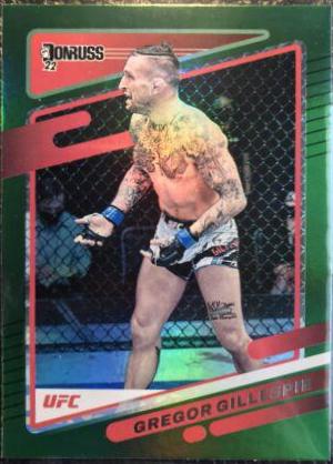 Gregor Gillespie 2022 Panini Donruss UFC Base #107 Green