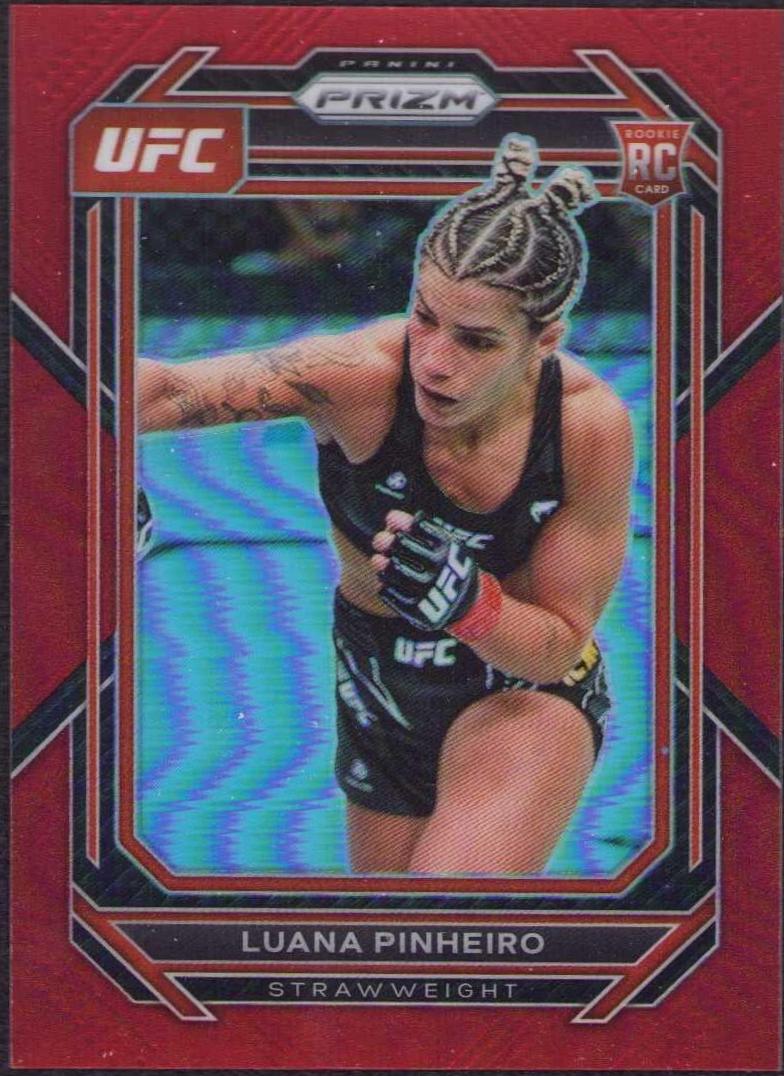 Luana Pinheiro 2023 Panini Prizm UFC Base #170 Red