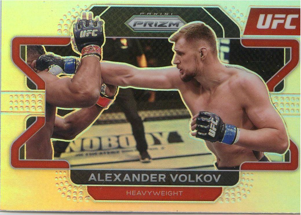 Alexander Volkov 2022 Panini Prizm UFC Base #45 Silver
