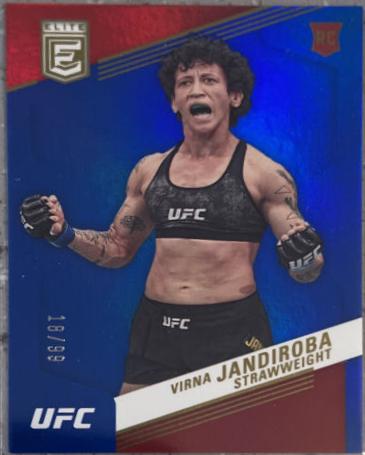 Virna Jandiroba 2023 Panini Chronicles UFC Base Elite #243 Blue