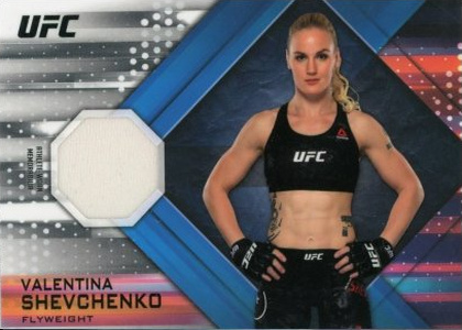 Valentina Shevchenko 2019 Topps UFC Knockout Knockout Relics #KR-VS Purple