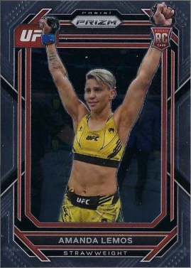 Amanda Lemos 2023 Panini Prizm UFC Base #151 Teal