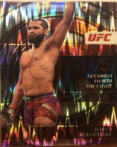 Jorge Masvidal 2022 Panini Select UFC Select Numbers #19 Flash