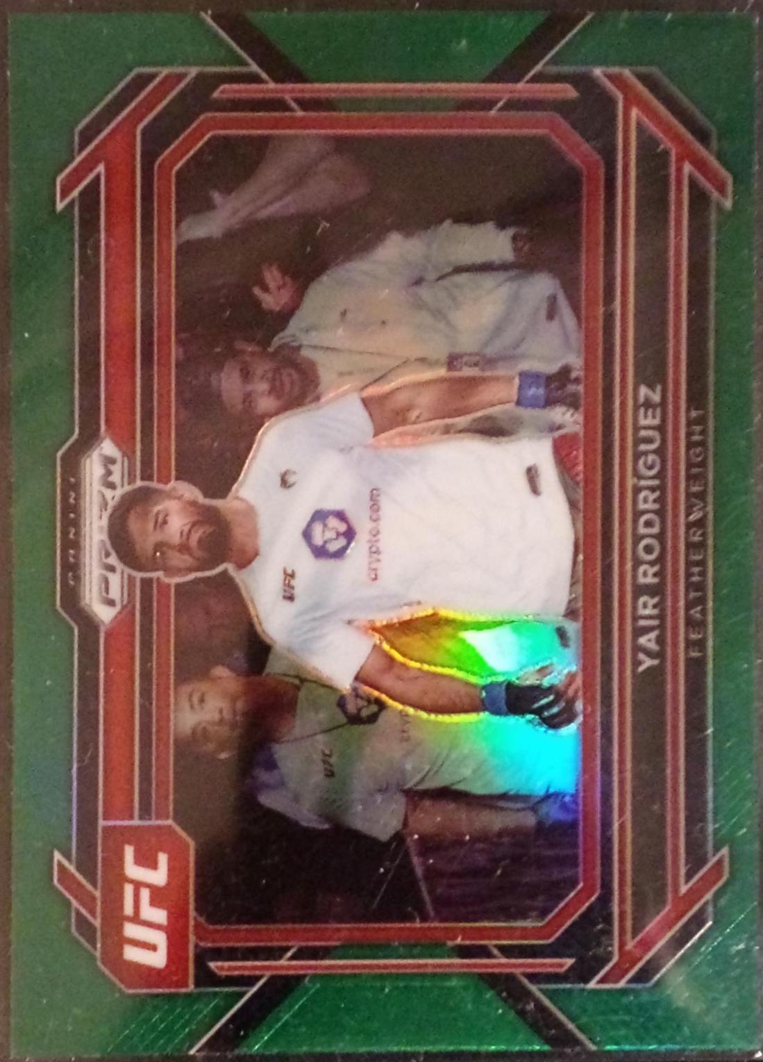 Yair Rodríguez 2023 Panini Prizm UFC Base #83 Green