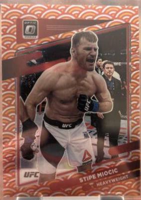 Stipe Miocic 2022 Panini Donruss Optic UFC Base #50 Photon