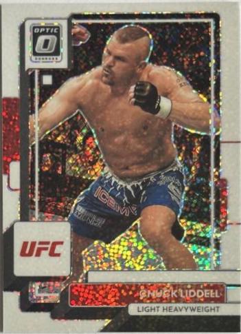 Chuck Liddell 2023 Panini Donruss Optic UFC Base #70 White Sparkle