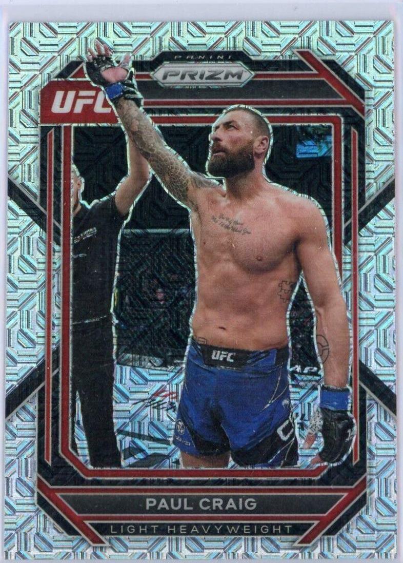 Paul Craig 2023 Panini Prizm UFC Base #164 Mojo