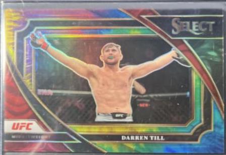 Darren Till 2023 Panini Select UFC Mezzanine #351 Tie Dye