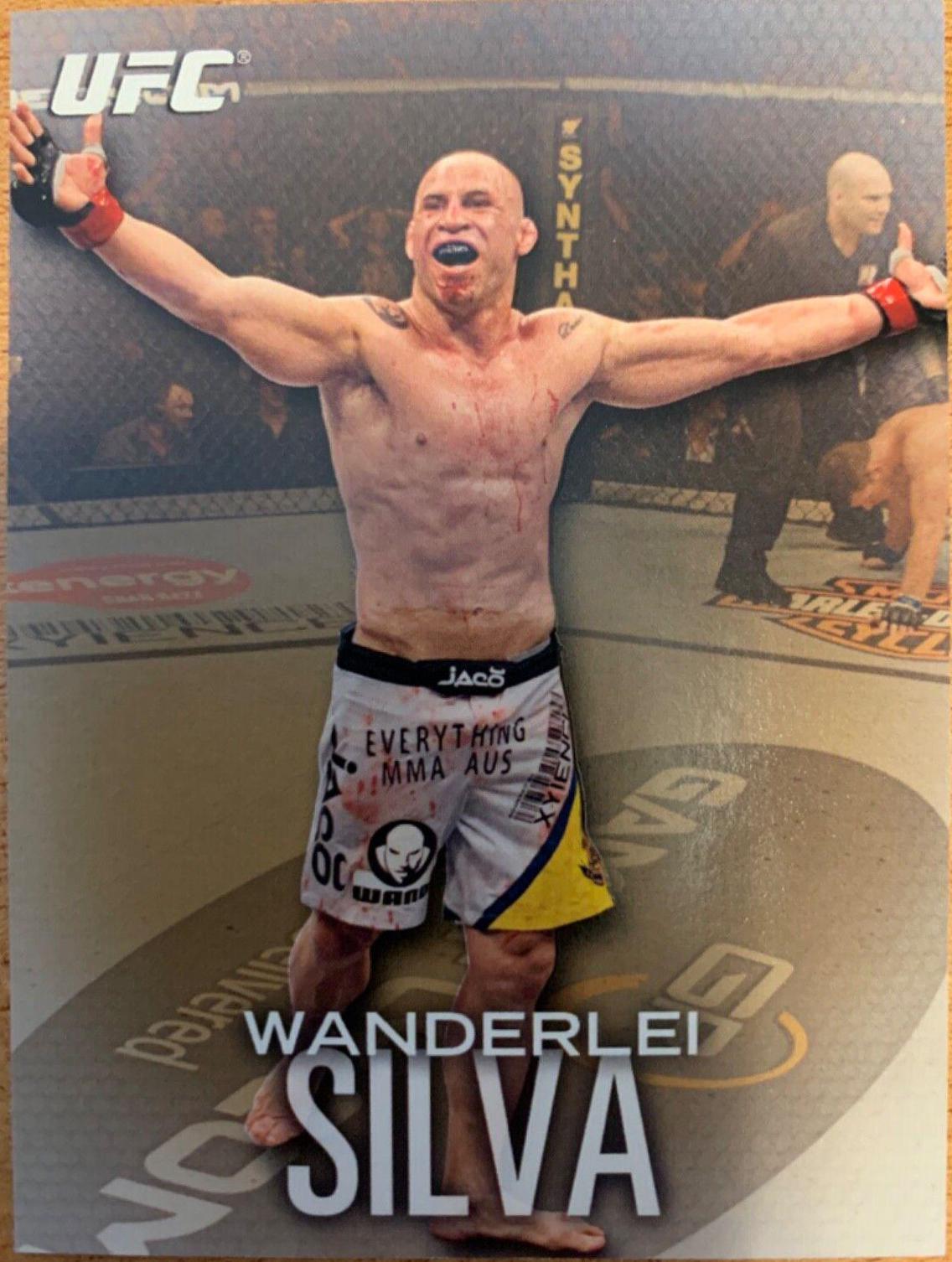 Wanderlei Silva 2012 Topps UFC Knockout Base #48 Gold