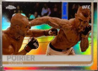 Dustin Poirier 2019 Topps Chrome UFC Base #58 Refractor
