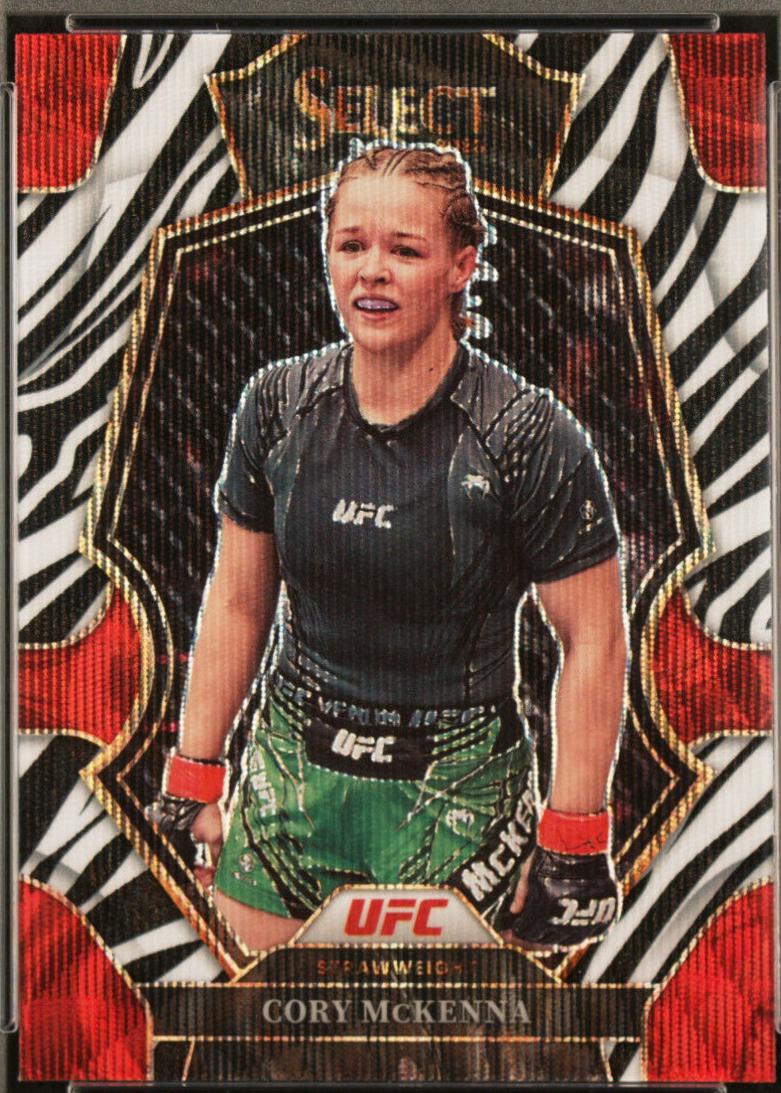 Cory McKenna 2023 Panini Select UFC Premier Level #112 Zebra