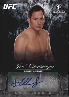 Joe Ellenberger 2014 Topps UFC Bloodlines Fighter Autographs #FA-JEL