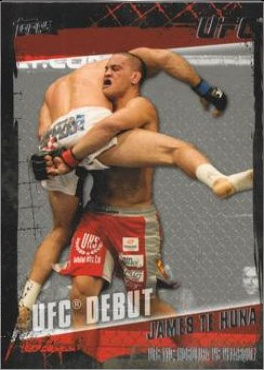 James Te Huna 2010 Topps UFC Base #161 Silver