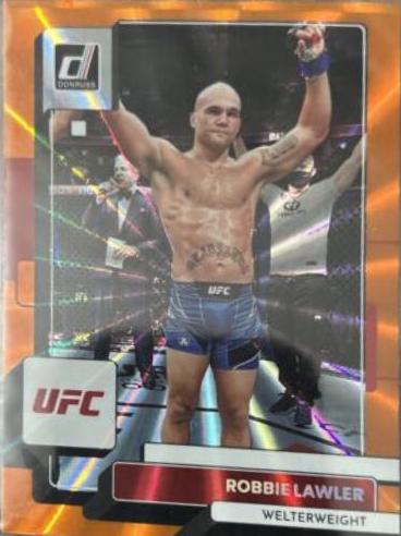 Robbie Lawler 2023 Panini Donruss UFC Base #177 Orange Laser