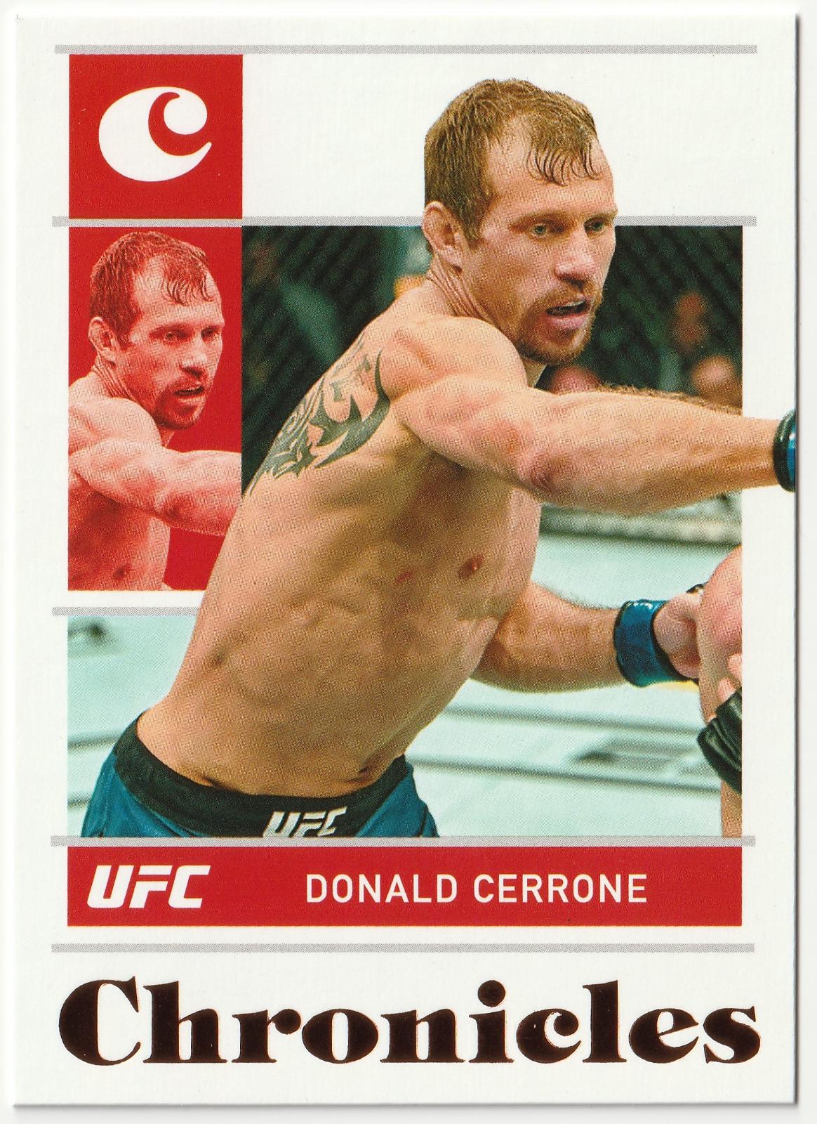 Donald Cerrone 2022 Panini Chronicles UFC Base Chronicles #19 Bronze