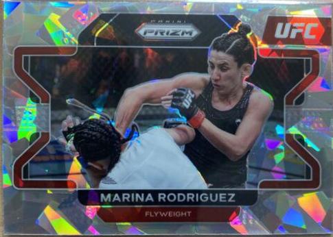 Marina Rodriguez 2022 Panini Prizm UFC Base #46 Ice