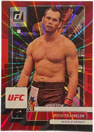 Rich Franklin 2023 Panini Donruss UFC Base #113 Red Laser