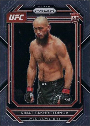 Rinat Fakhretdinov 2023 Panini Prizm UFC Base #116 Black