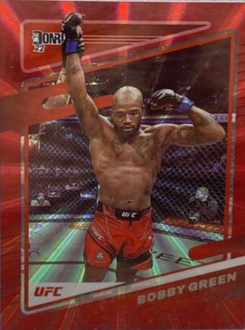 King Green 2022 Panini Donruss UFC Base #184 Red