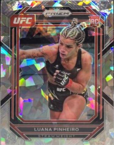 Luana Pinheiro 2023 Panini Prizm UFC Base #170 Ice