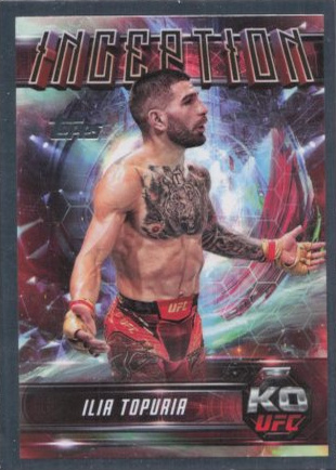 Ilia Topuria 2025 Topps Knockout UFC Inception #IN-26 Platinum