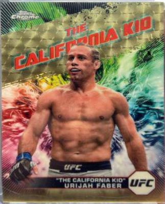 Urijah Faber 2024 Topps Chrome UFC AKA #AKA-20 Superfractor