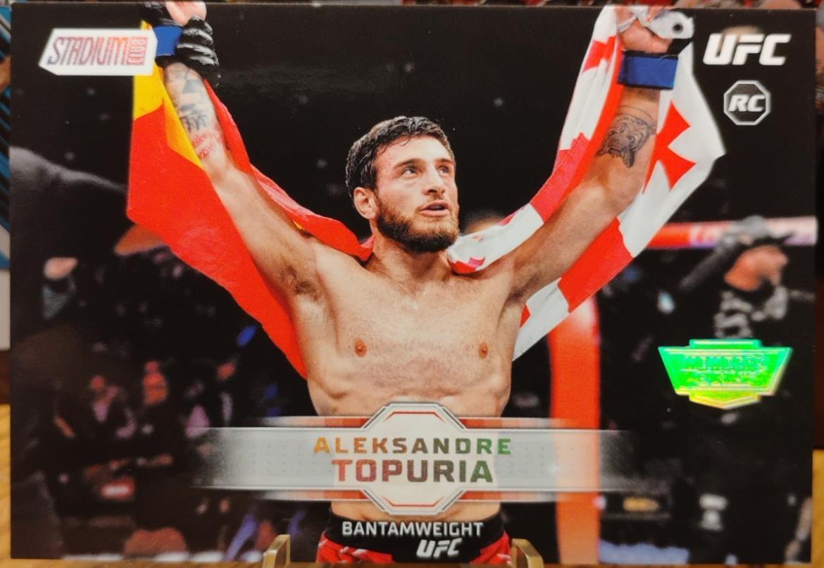 Aleksandre Topuria 2026 Topps Stadium Club UFC Base #167 Members Only
