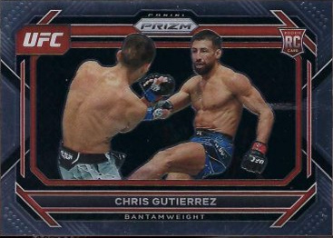 Chris Gutierrez 2023 Panini Prizm UFC Base #20 Black