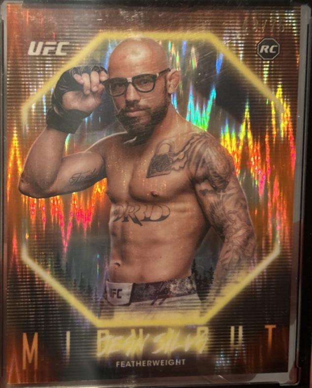 Jean Silva 2025 Topps Midnight UFC Base #18 Dusk
