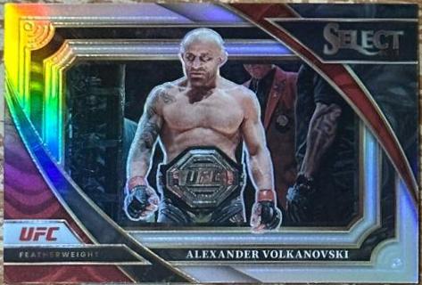 Alexander Volkanovski 2023 Panini Select UFC Mezzanine #337 Silver