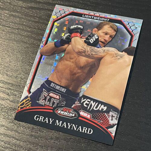 Gray Maynard 2011 Topps Finest UFC Base #96 Refractor