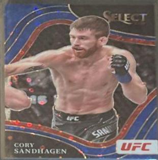 Cory Sandhagen 2022 Panini Select UFC Octagonside #245 Blue Disco