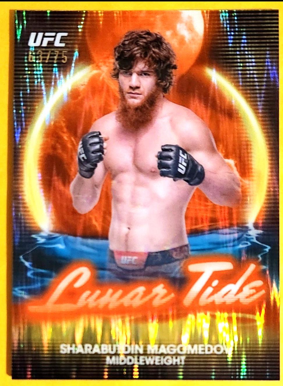 Shara Magomedov 2025 Topps Midnight UFC Lunar Tide #LT-13 Dusk