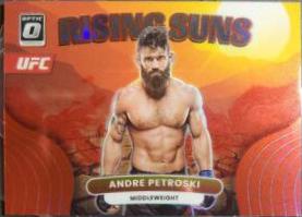 Andre Petroski 2023 Panini Donruss Optic UFC Rising Suns #25 Red