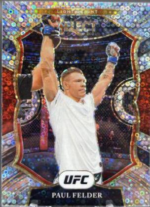Paul Felder 2021 Panini Select UFC Concourse #59 Disco
