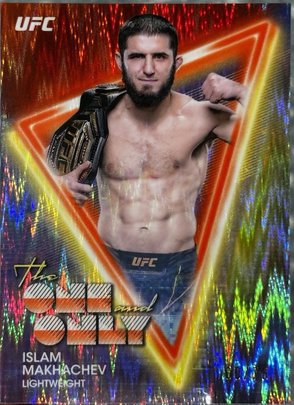 Islam Makhachev 2025 Topps Midnight UFC The One and Only #OO-5 Dusk