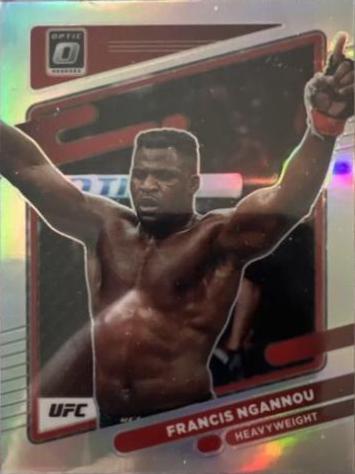 Francis Ngannou 2022 Panini Donruss Optic UFC Base #30 Holo